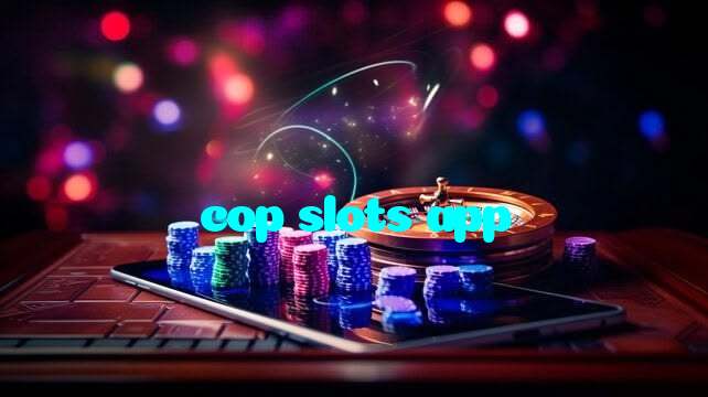 cop slots app casino presented on mobile device in Pakistan with slots and live games