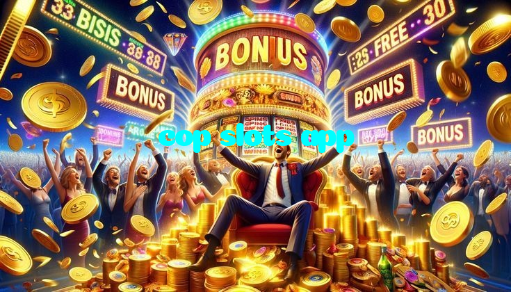 cop slots app casino presented on mobile device in Pakistan with slots and live games